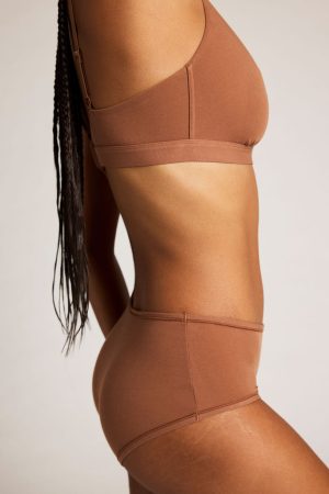 Cloud Cotton Cutout Bra