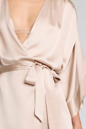 Eclipse Silk Mini Robe