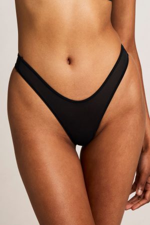 Sieve Dipped Thong
